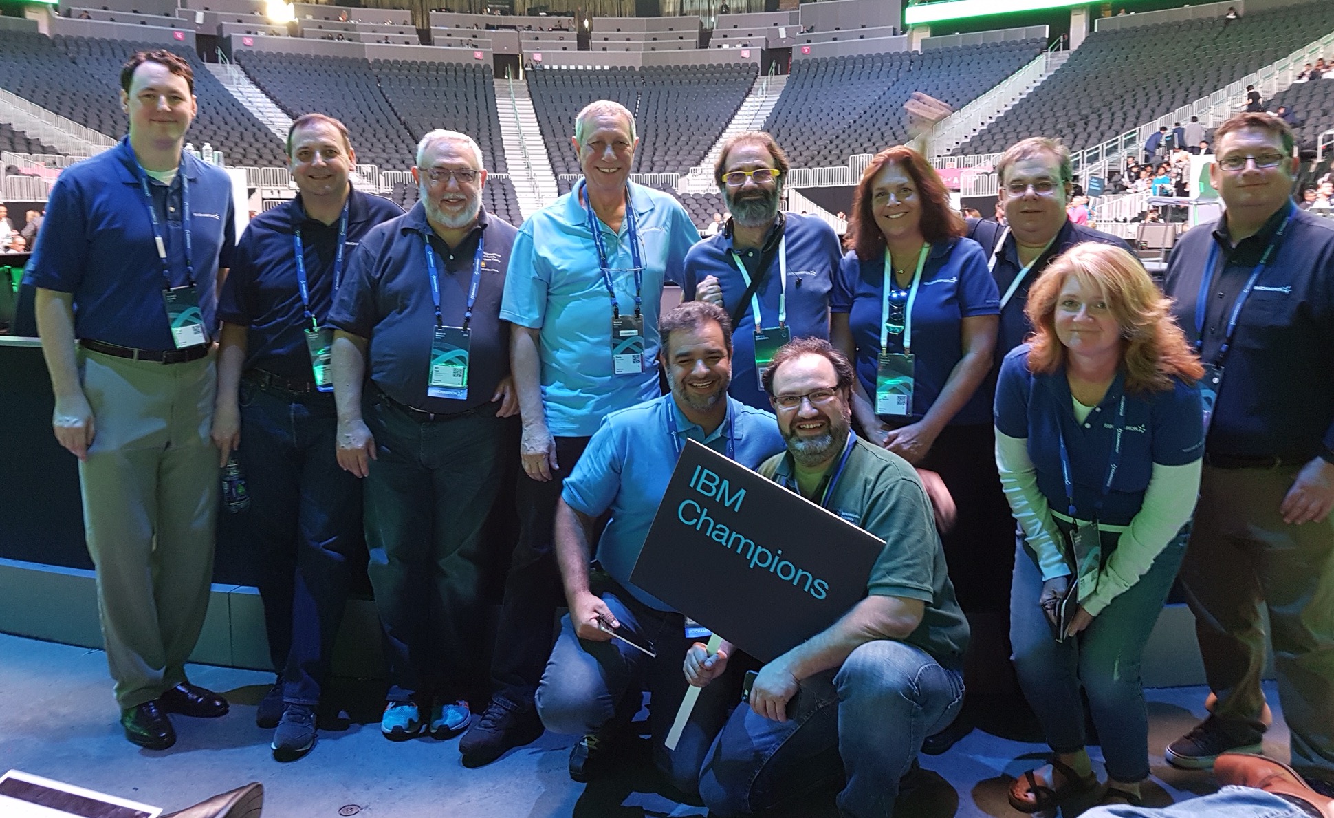 IIUG Board and IBM Champions (for Informix) at WoW (World of Watson) in Las Vegas, NV.