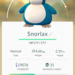 My Snorlax